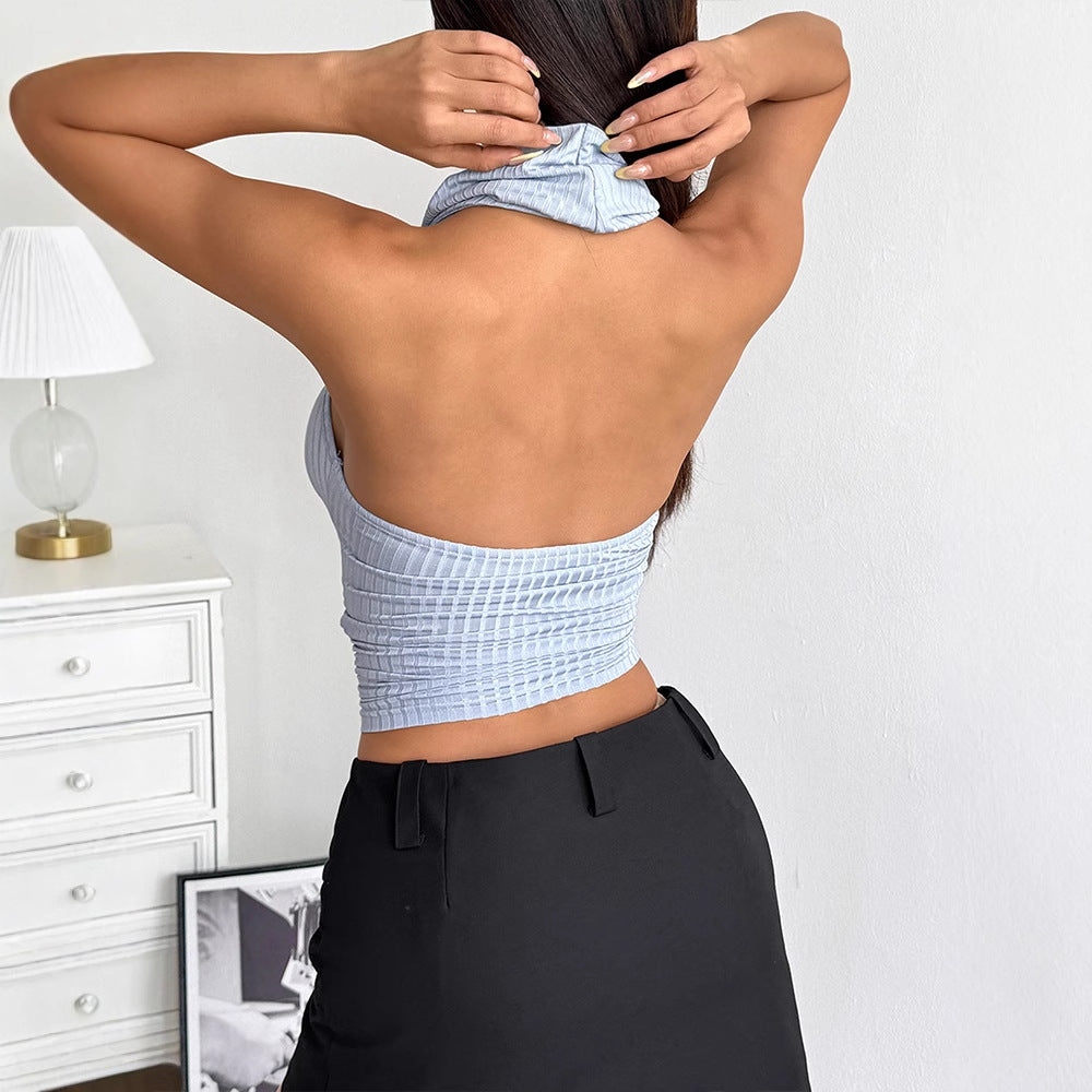 Damen Cowl-Neck Top mit raffinierten Raffungseffekten Drune