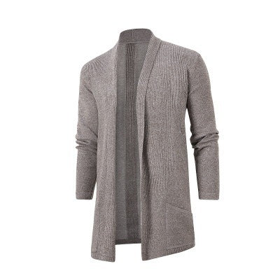 Damen Strickjacke mit offenem Schnitt und Tasche Drune