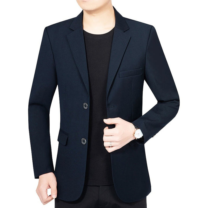 Herren Schlankes Business-Sakko mit minimalistischem Design und Stretch-Komfort Drune