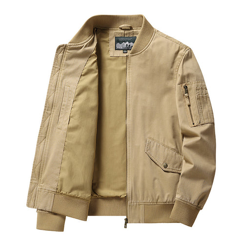 Herren Stilvolle Bomberjacke Drune