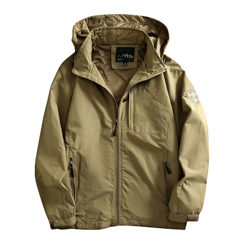 Herren Atmungsaktive Freizeitjacke Drune