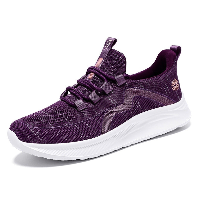 Damen nan sportliche Strick-Sneaker mit nahtlosem Sockenschaft und reaktiver EVA-Zwischensohle Drune