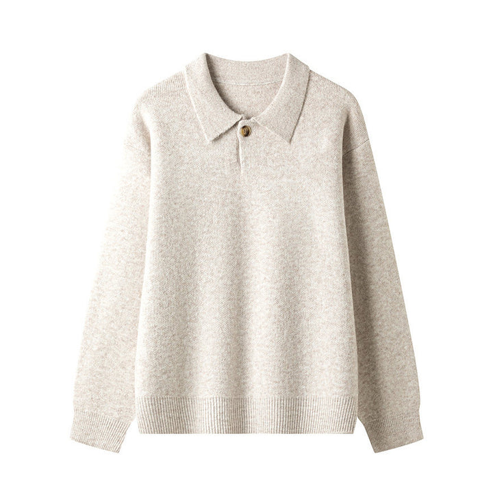 Damen Moderner Hochkragenpullover Drune