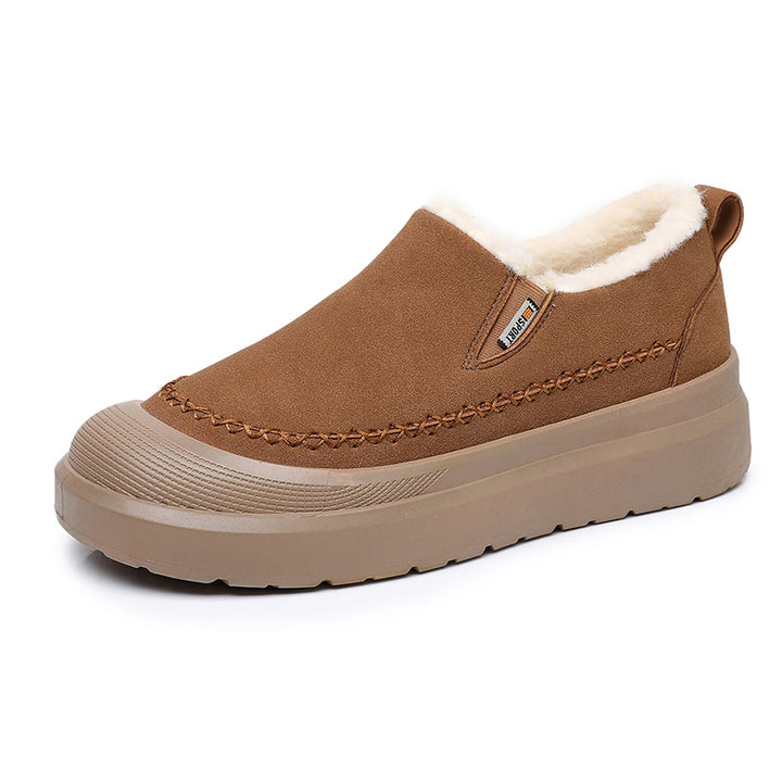 Damen Fleecegefütterte Freizeitschuhe mit rutschfester Sohle Drune
