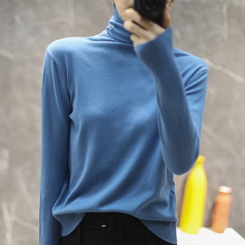 Damen Hochwertiger Rollkragenpullover Drune