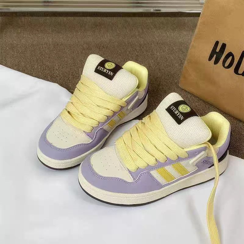 Damen Sneakers im modischen Retro-Stil mit weicher Polsterung Drune