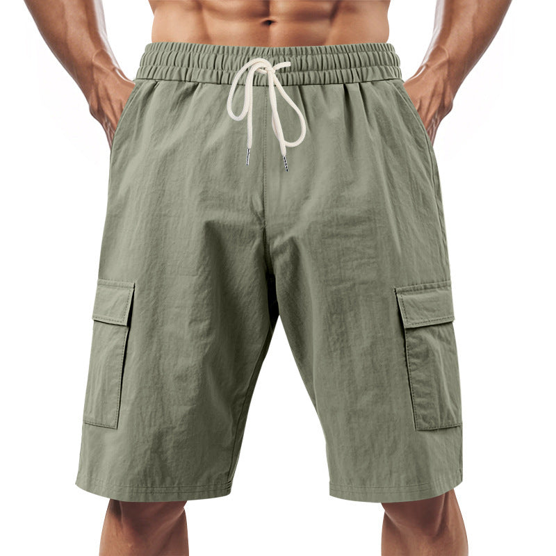 Herren Cargo-Shorts mit elastischem Bund und praktischen Seitentaschen Drune