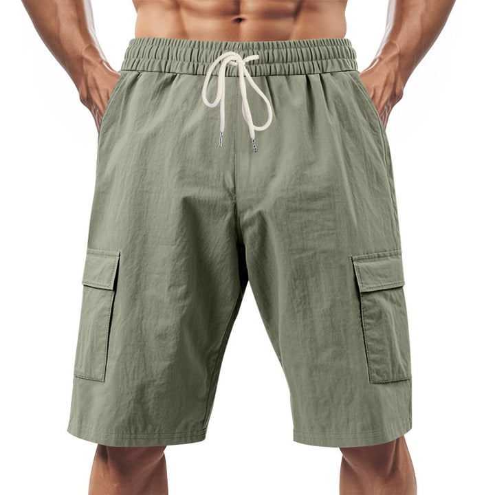 Herren Cargo-Shorts mit elastischem Bund und praktischen Seitentaschen Drune