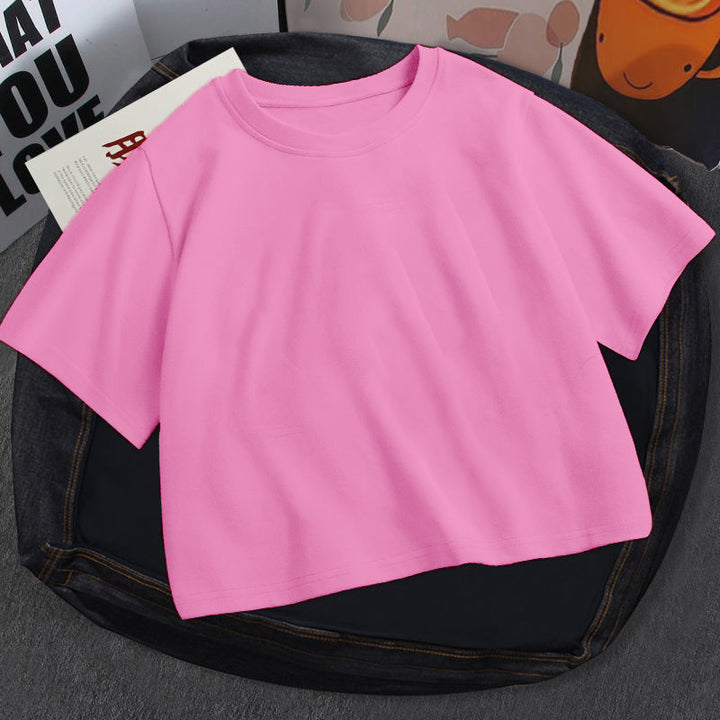Damen Figurbetontes Crop-Top Drune