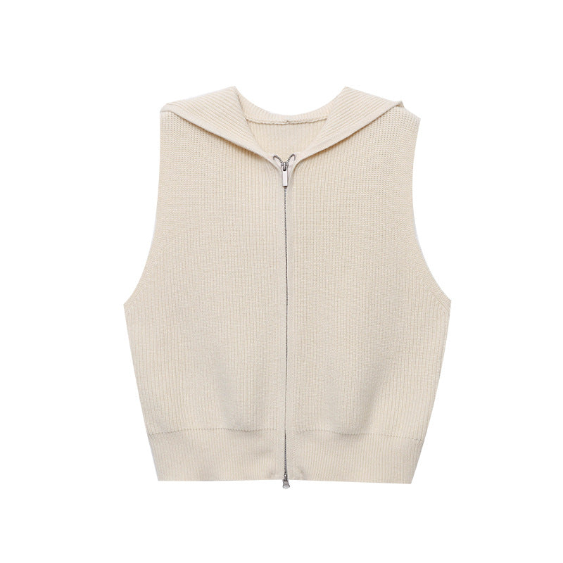Damen lässige Strickweste Drune