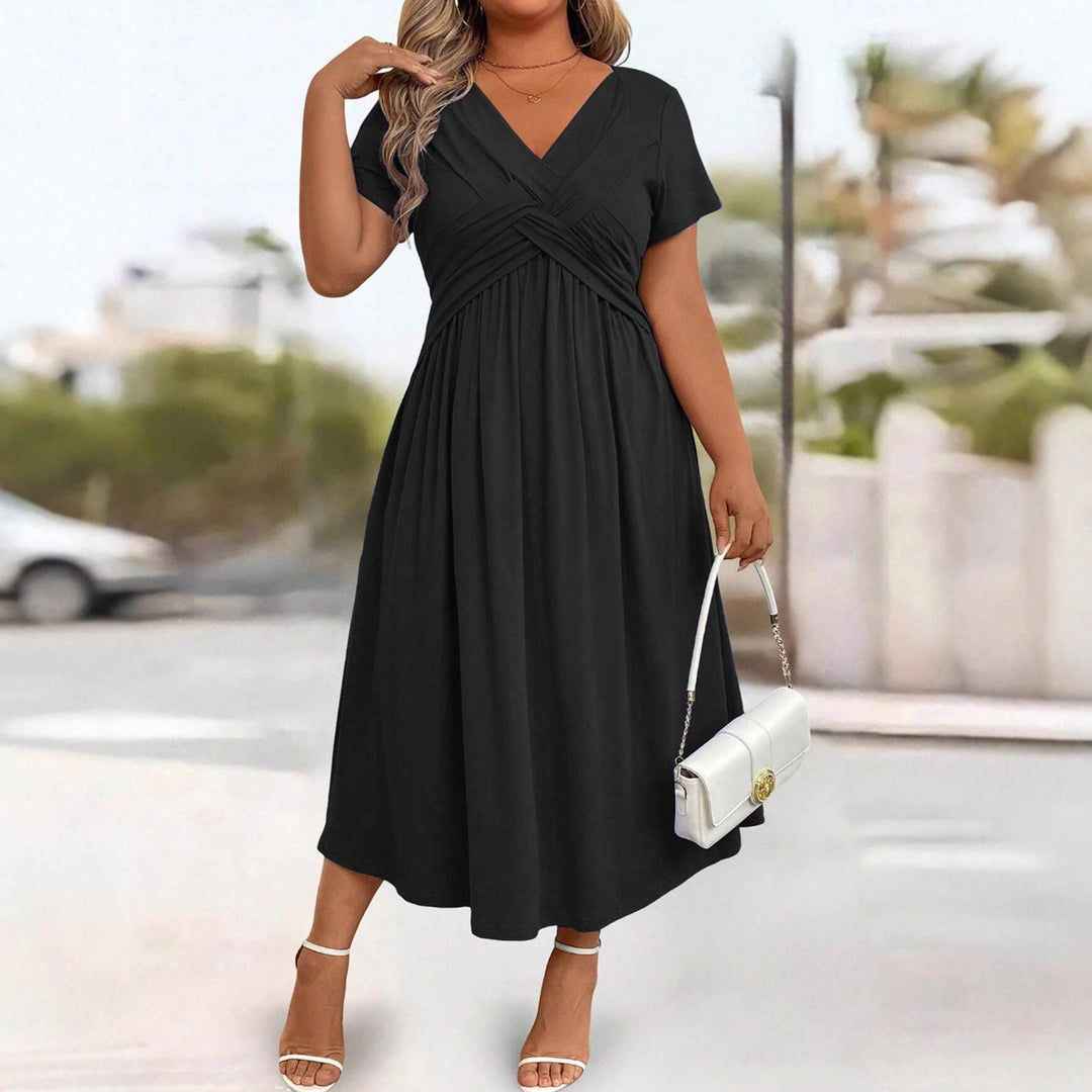 Damen lockeres Maxi-Kleid Drune