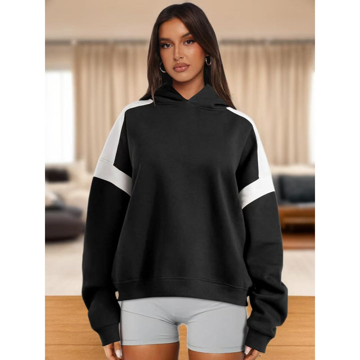 Drune | Kapuzensweatshirt mit Kontrasttasche
