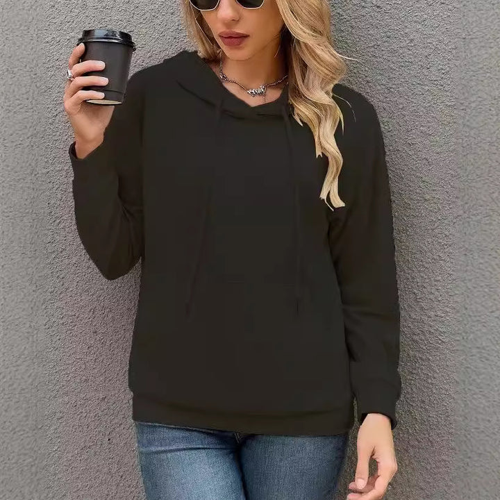 Damen Freizeit Kapuzenpullover mit bequemer Passform Drune