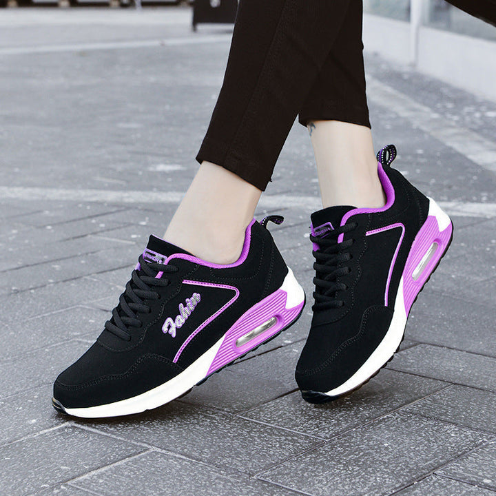 Damen Sportliche Sneakers mit atmungsaktiver Mesh-Oberfläche und dämpfendem Fußbett Drune