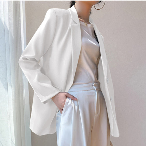 Damen Eleganter und komfortabler Blazer mit Perlendetails Drune