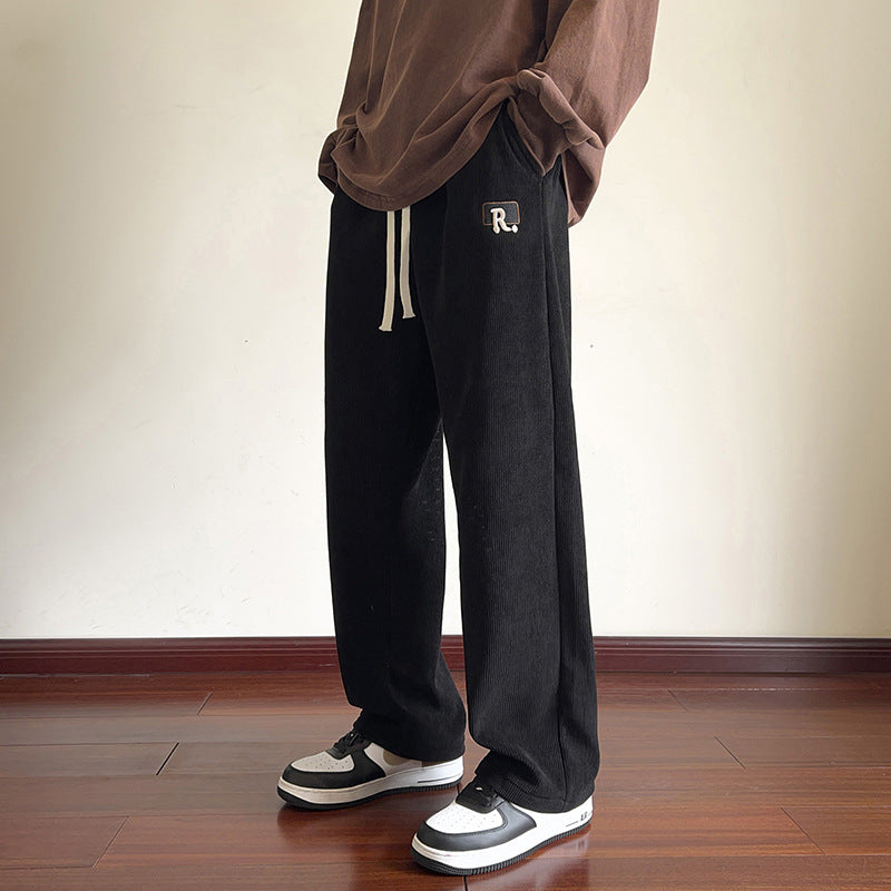 Herren Bequeme Weite Freizeithose