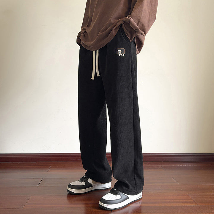 Herren Bequeme Weite Freizeithose