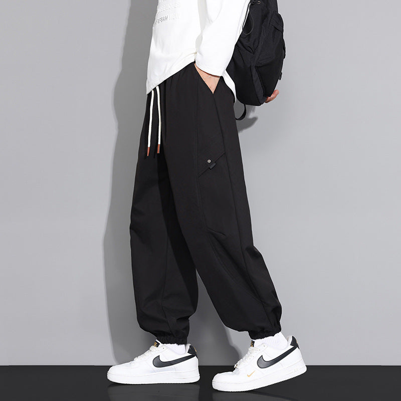 Herren Bequeme Relaxed Fit Cargo-Hose