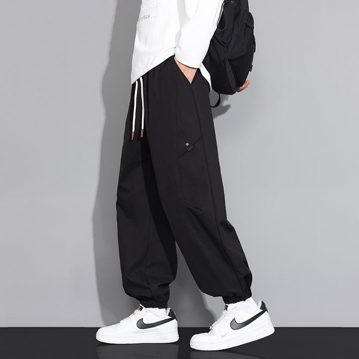 Herren Bequeme Relaxed Fit Cargo-Hose