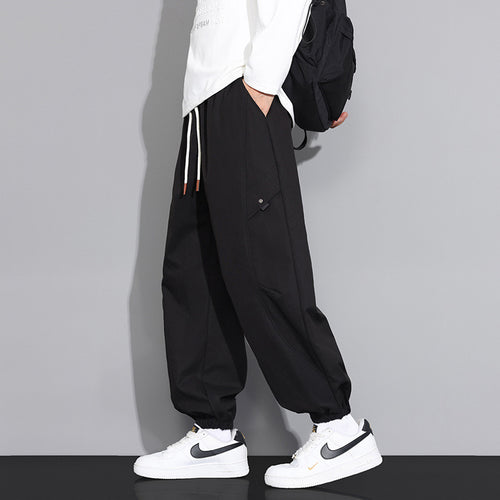 Herren Bequeme Relaxed Fit Cargo-Hose