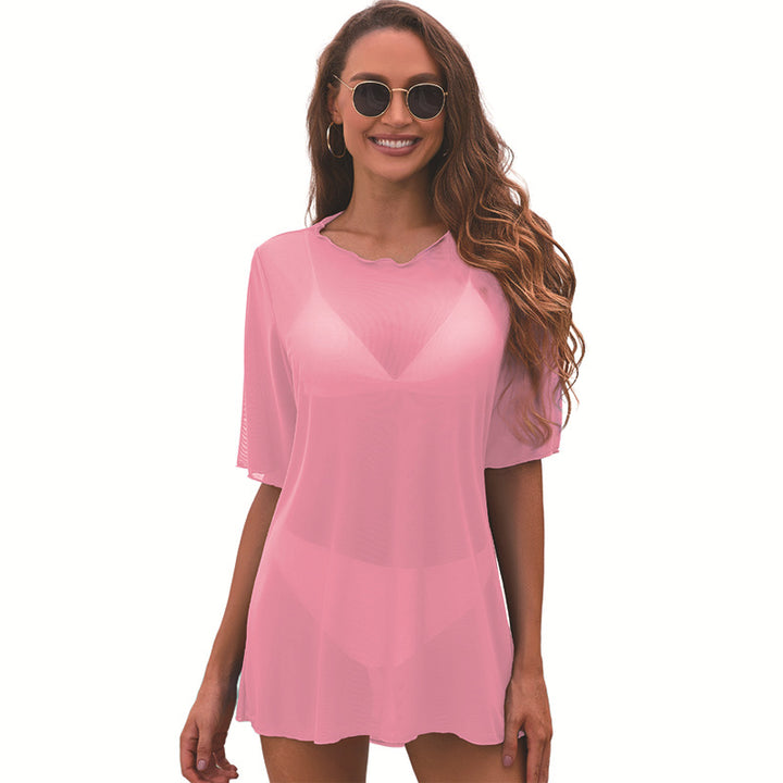 Damen Strandcoverup mit lässigem Schnitt Drune