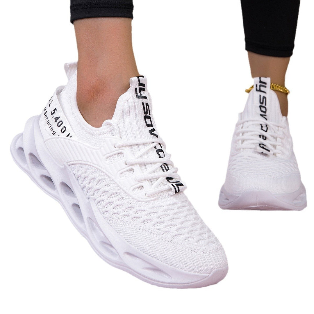 Damen Komfortable und atmungsaktive Laufschuhe mit flexibler Sohle Drune