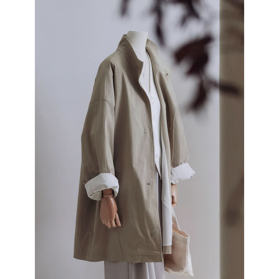 Damen Urbaner Oversized Mantel Drune