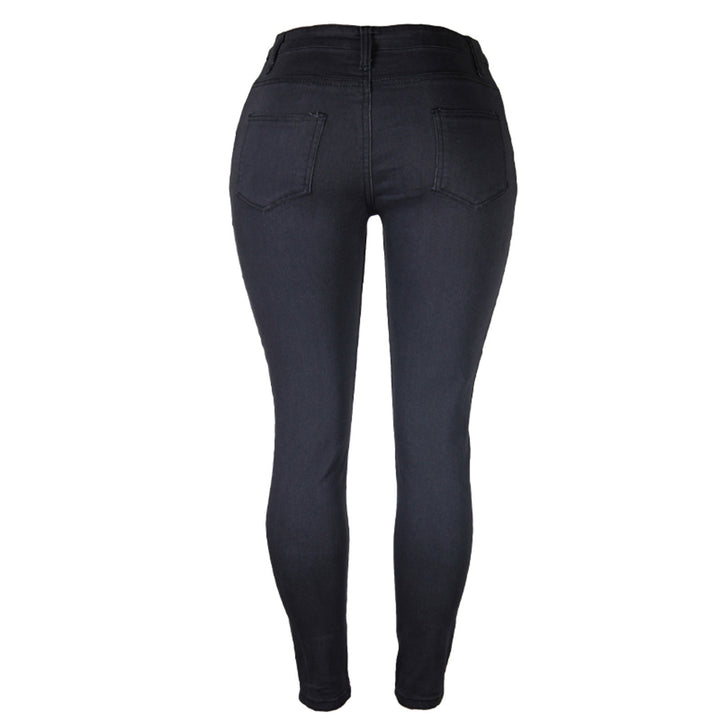 Damen nan hochgeschnittene Sculpt-Skinny-Jeans mit formendem Stretchbund und klassischem Five‑Pocket‑Schnitt Drune