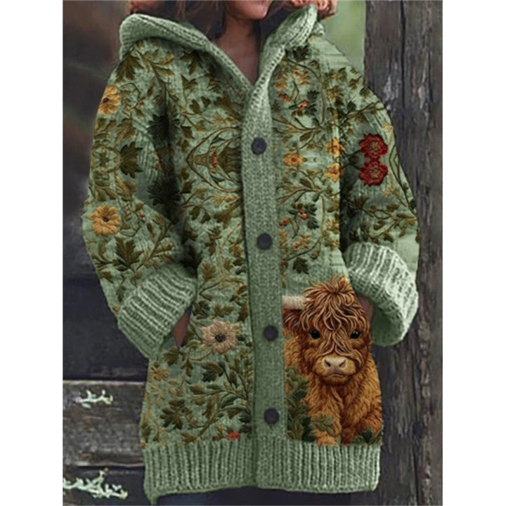 Drune | Streifenmuster-Cardigan