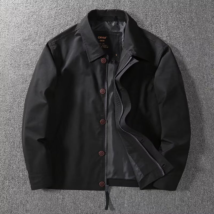 Herren Übergangsjacke mit Druckknöpfen Drune