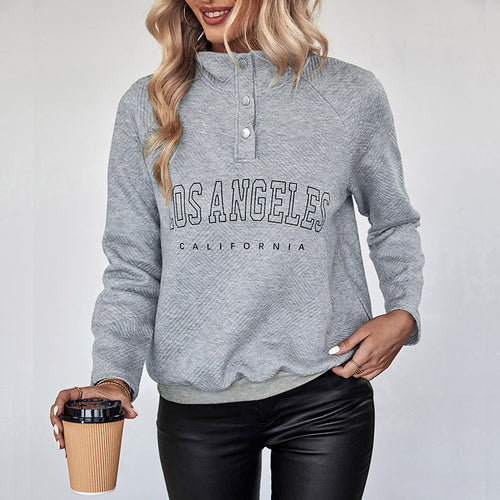 Damen Kuscheliger Pullover mit halb geschlossenem Kragen Drune