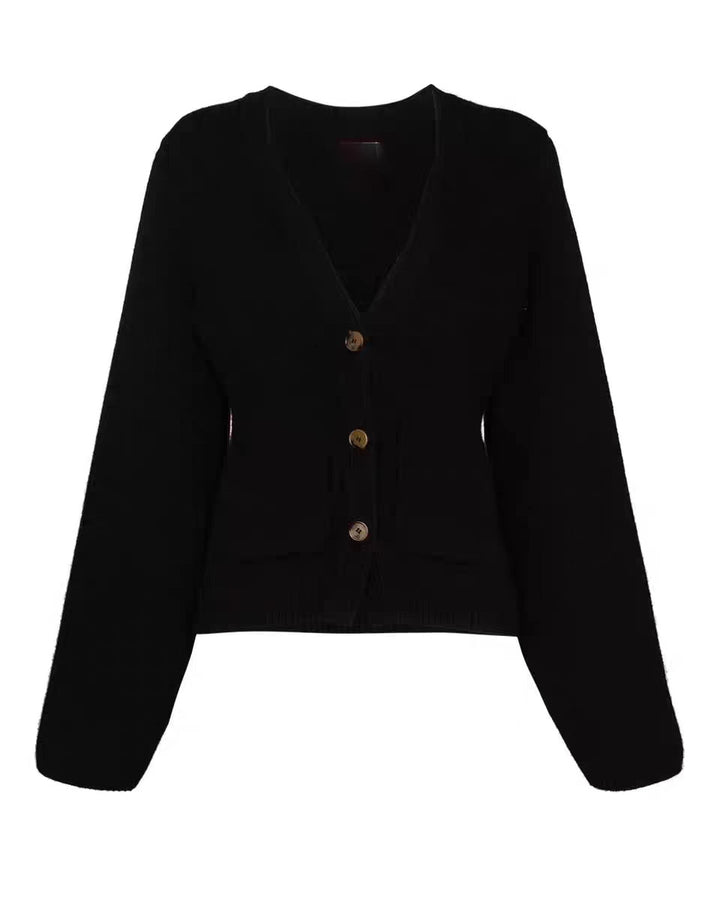 Damen lockere Strickjacke Drune