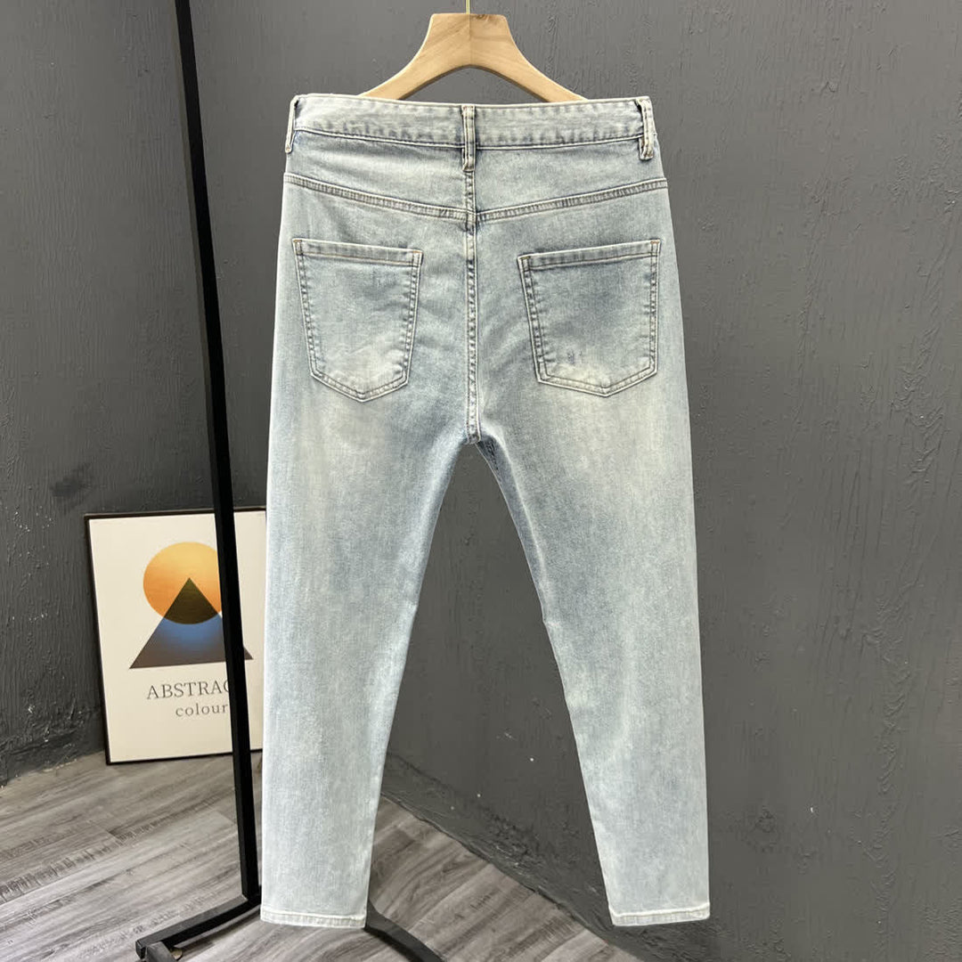 Herren Slim-Fit Jeans mit modischen Details und lässigem Design Drune
