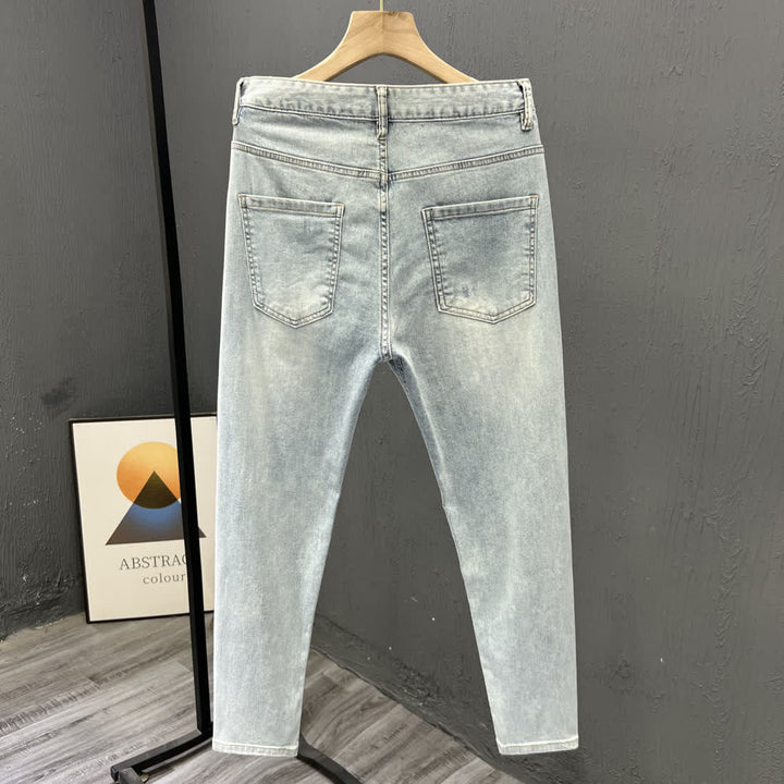 Herren Slim-Fit Jeans mit modischen Details und lässigem Design Drune