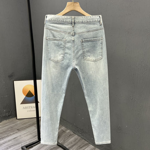 Herren Slim-Fit Jeans mit modischen Details und lässigem Design Drune