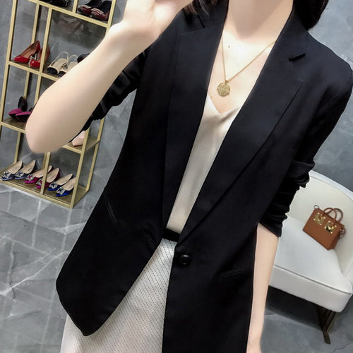 Damen Leichter taillierter Longblazer mit fallendem Saum und Paspeltaschen Drune