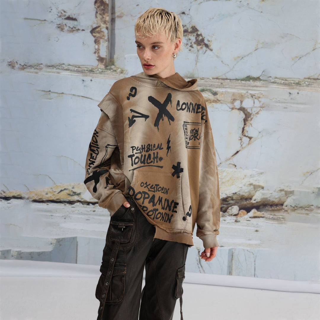 Damen Oversized Hoodie Drune