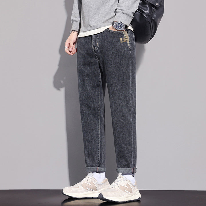 Herren Bequeme und modische Relaxed Fit Jeans Drune