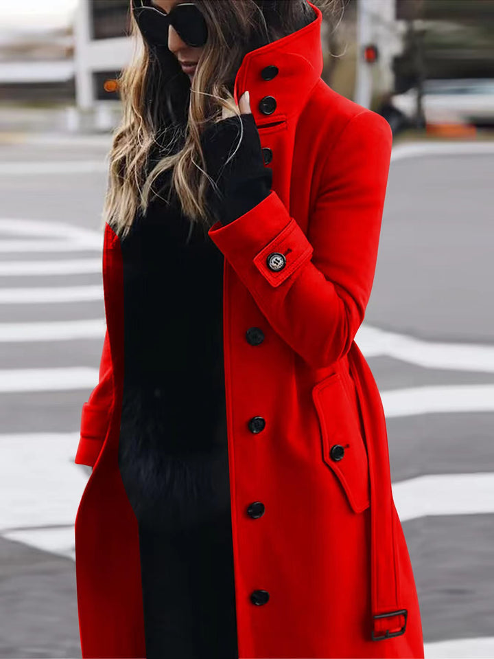 Damen Hochwertiger Trenchcoat Drune