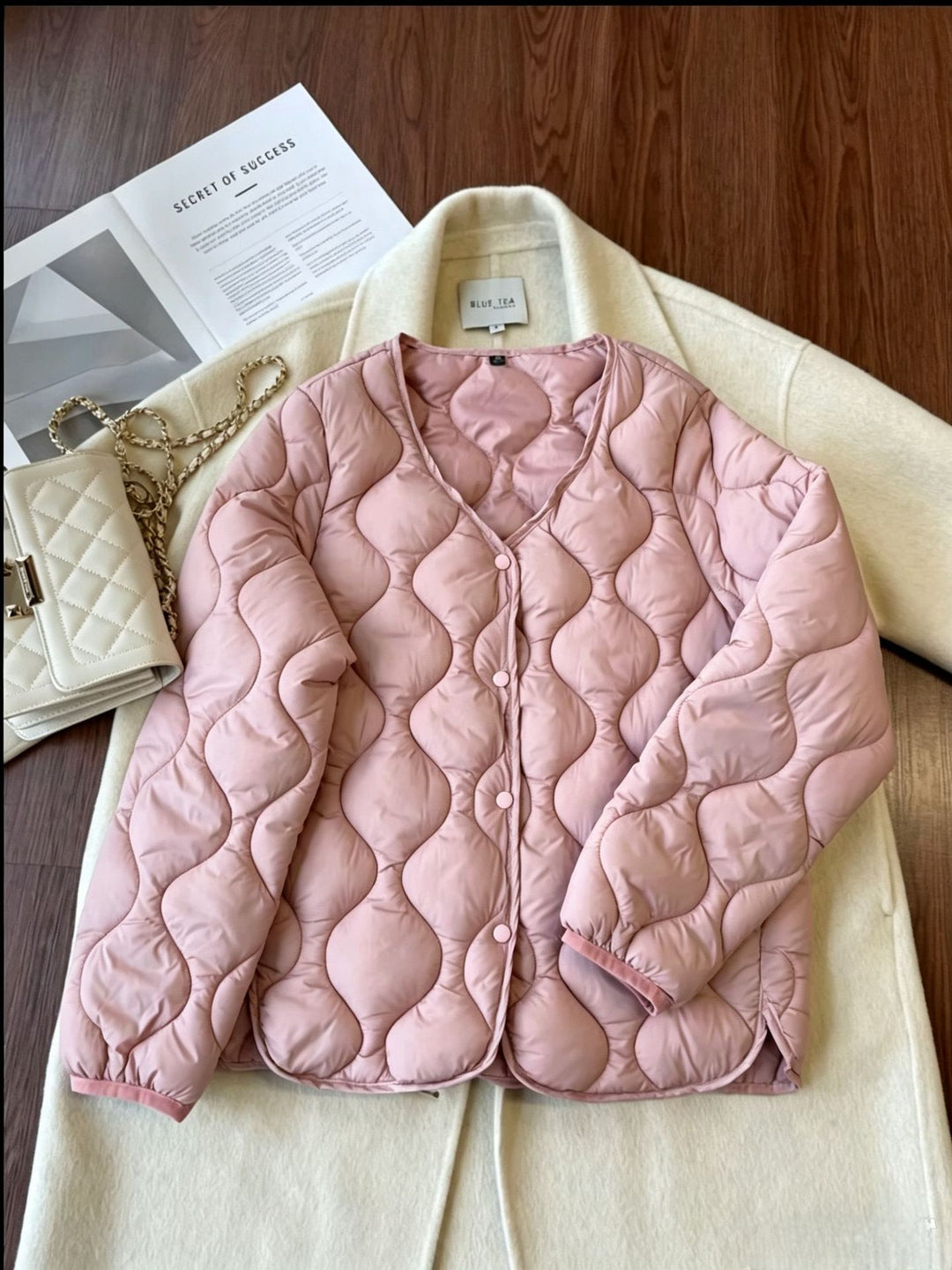 Damen Modische Daunenjacke Drune