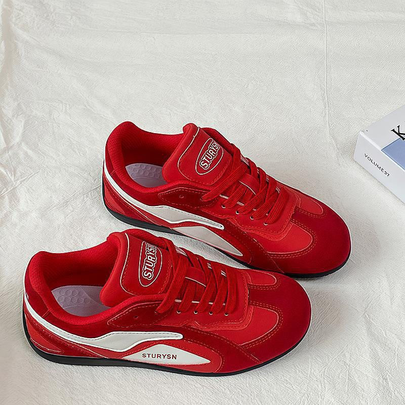 Damen Retro-Inspirierte Sneakers mit atmungsaktivem Obermaterial Drune