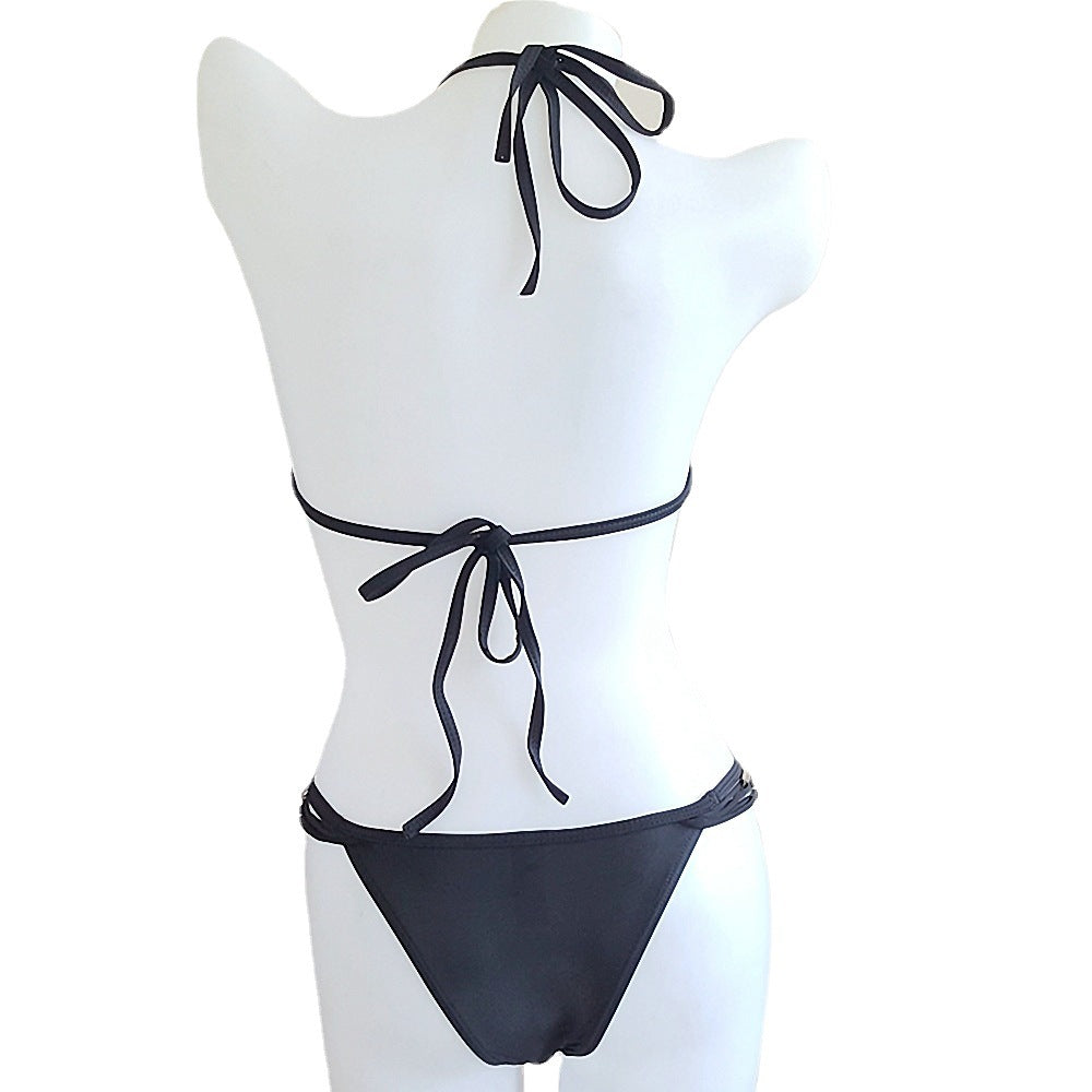 Damen Hochmodernes Bikini-Set mit stylischen Cut-Outs Drune
