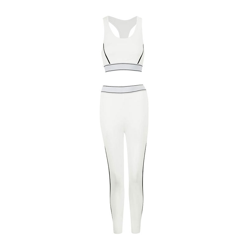 Damen Sportliches Zwei-Teiliges Set mit ergonomischem Design und atmungsaktiven Materialien Drune