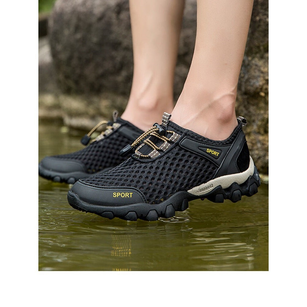 Herren Sportliche Outdoor Schuhe mit atmungsaktiven Einsätzen Drune