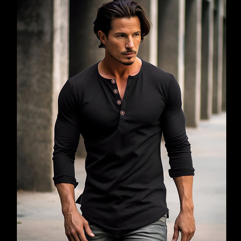 Herren Langarmshirt Drune
