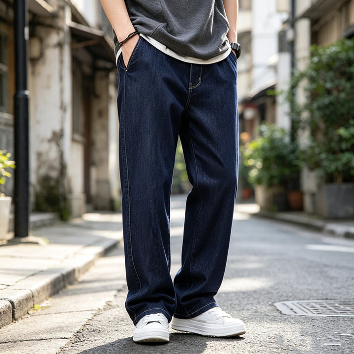 Herren Bequeme Jeans Drune
