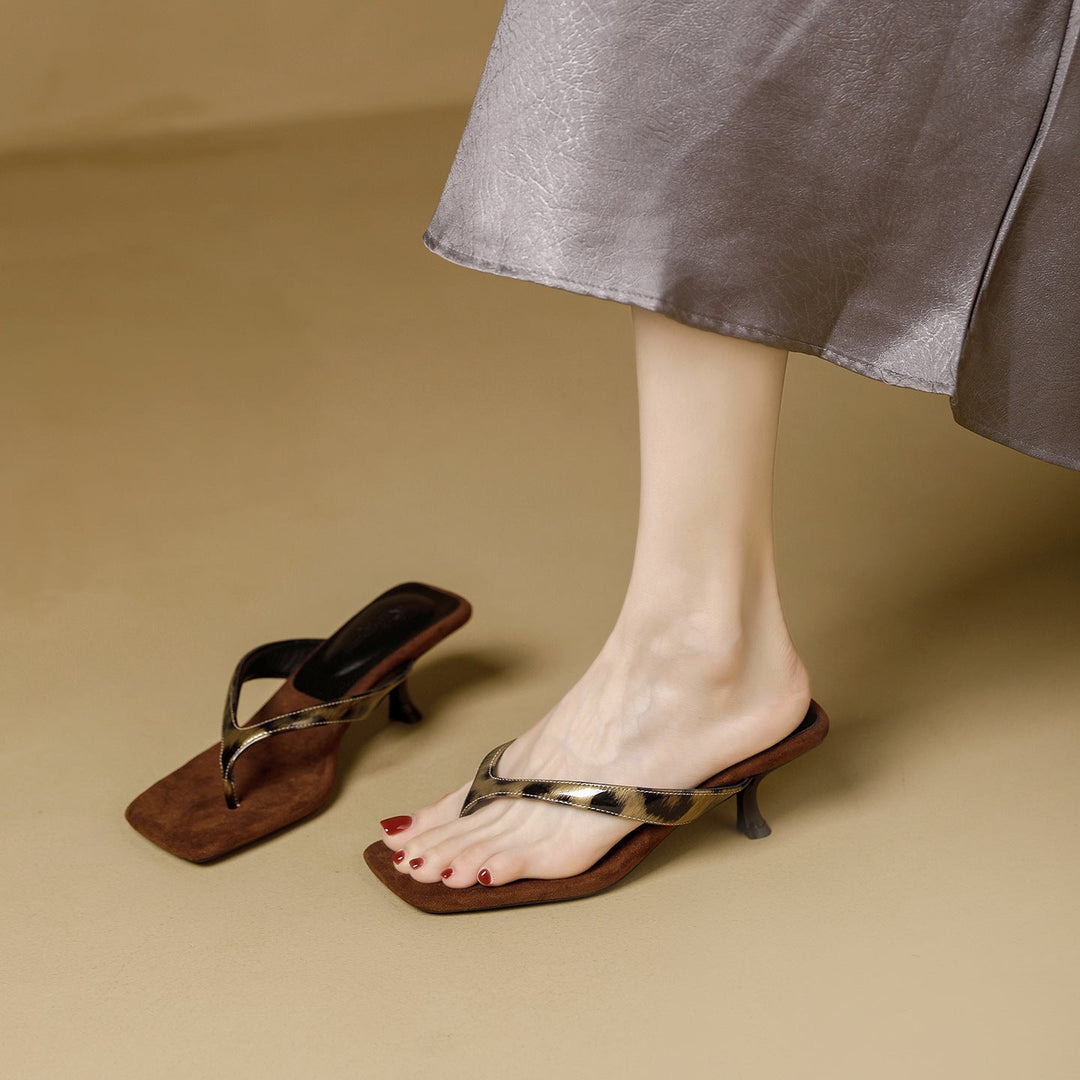 Damen Slingback Sandalen Drune