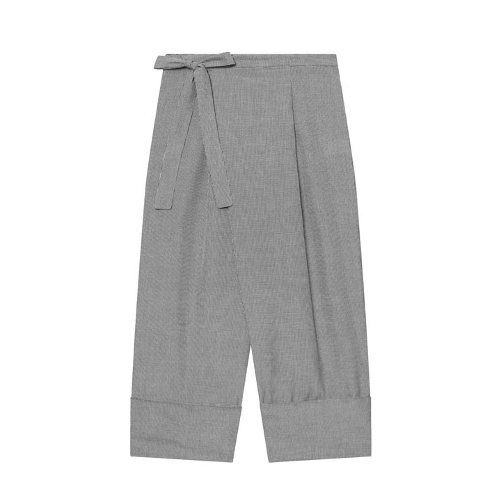 Damen Kurzblazer im Hahnentritt‑Muster mit Stehkragen und taillierter Cropped‑Silhouette Drune