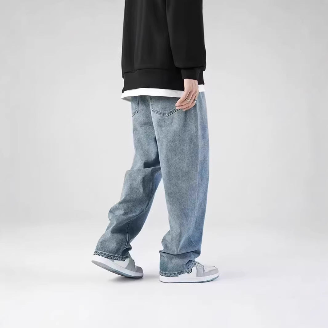 Herren lässige Vintage-Jeans Drune