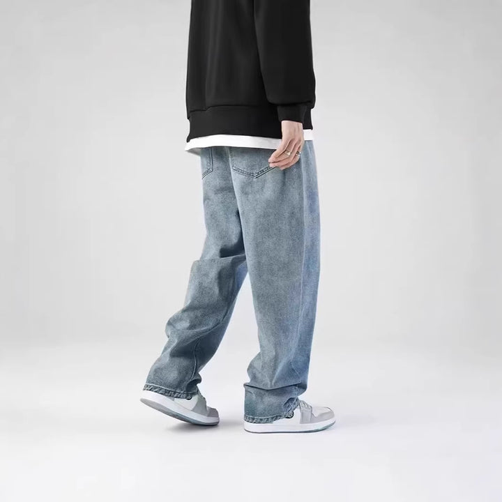 Herren lässige Vintage-Jeans Drune